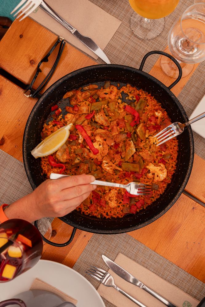 Paella marinera