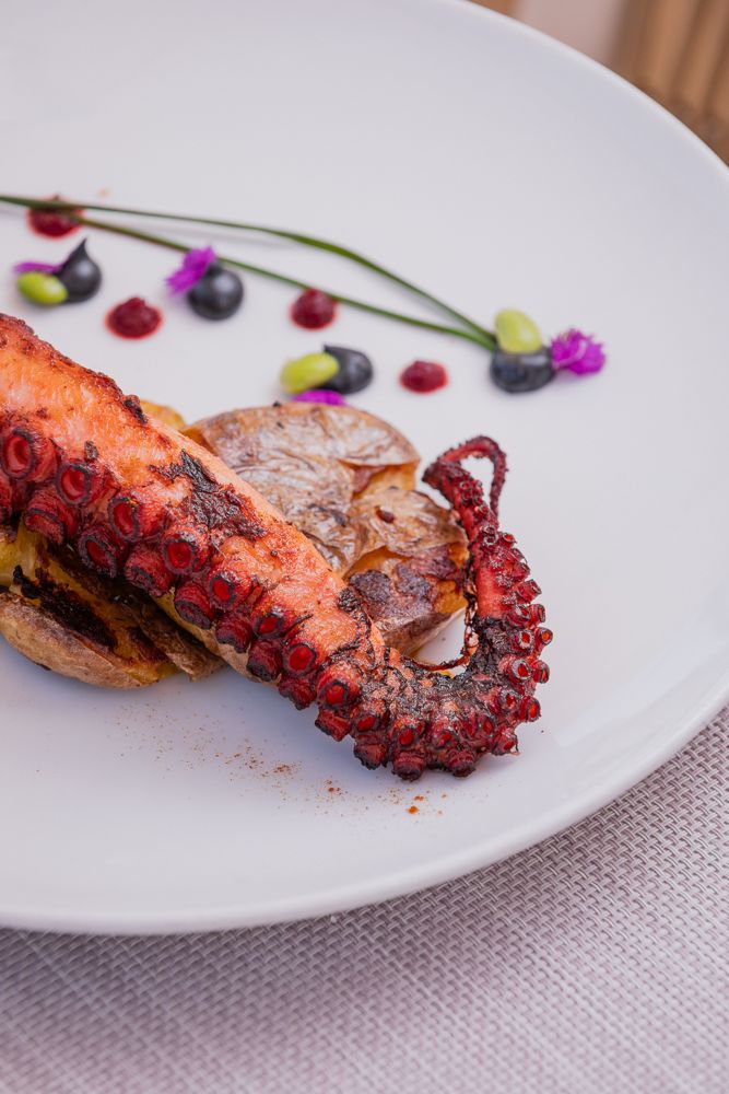 Pulpo a la brasa