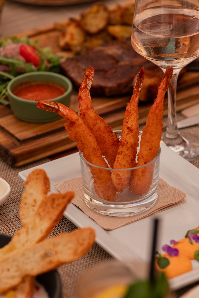Gambas crujientes